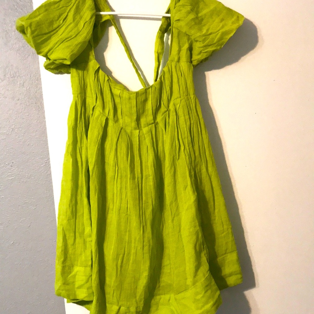 New citron Silk Olive dress!